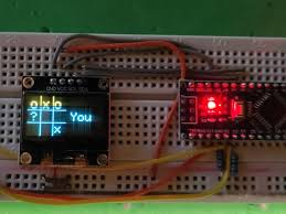 Tic tac toe robotics game project
